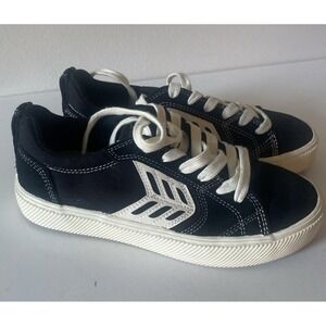 Cariuma Catiba Pro High: Black Suede & Canvas Unisex Women 7/ Men 5.5